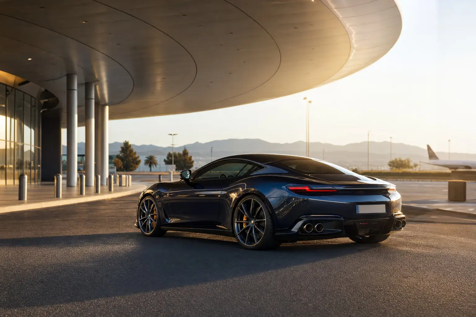 Consegna supercar all'Aeroporto di Cagliari Elmas