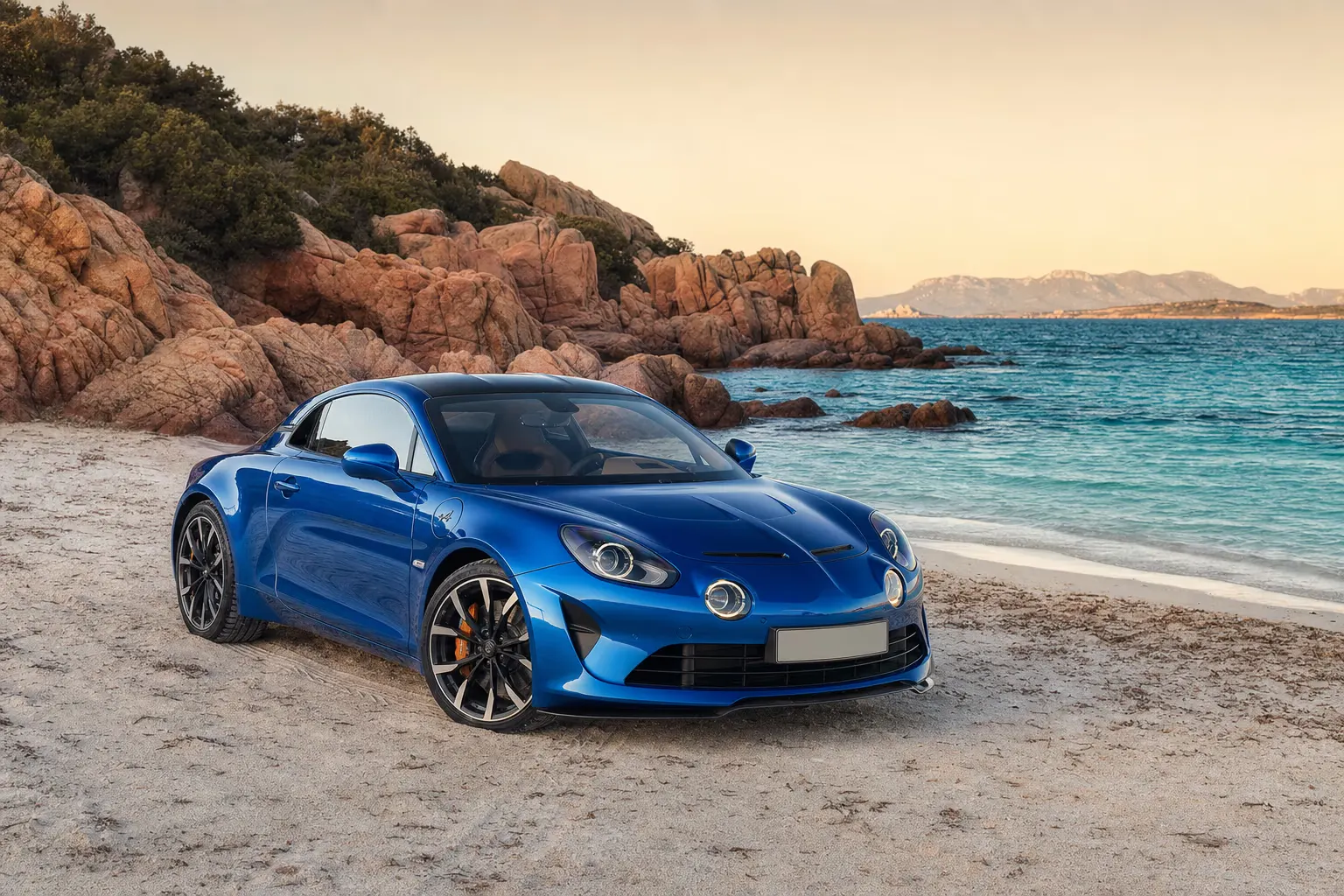 Noleggio Alpine A110 S in Sardegna – LSM Car Luxury