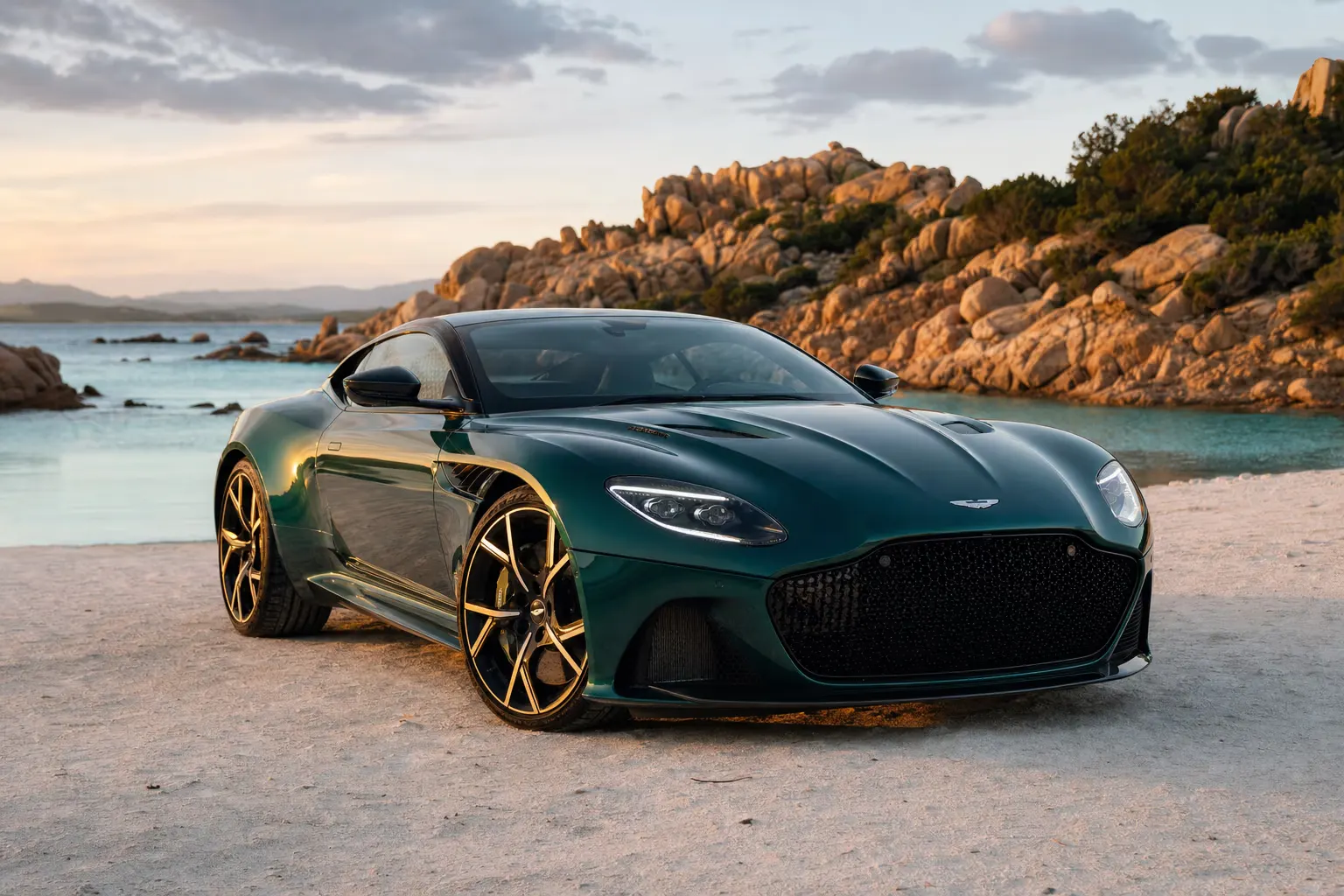 Rent a Aston Martin DBS 770 Ultimate in Sardinia – LSM Car Luxury