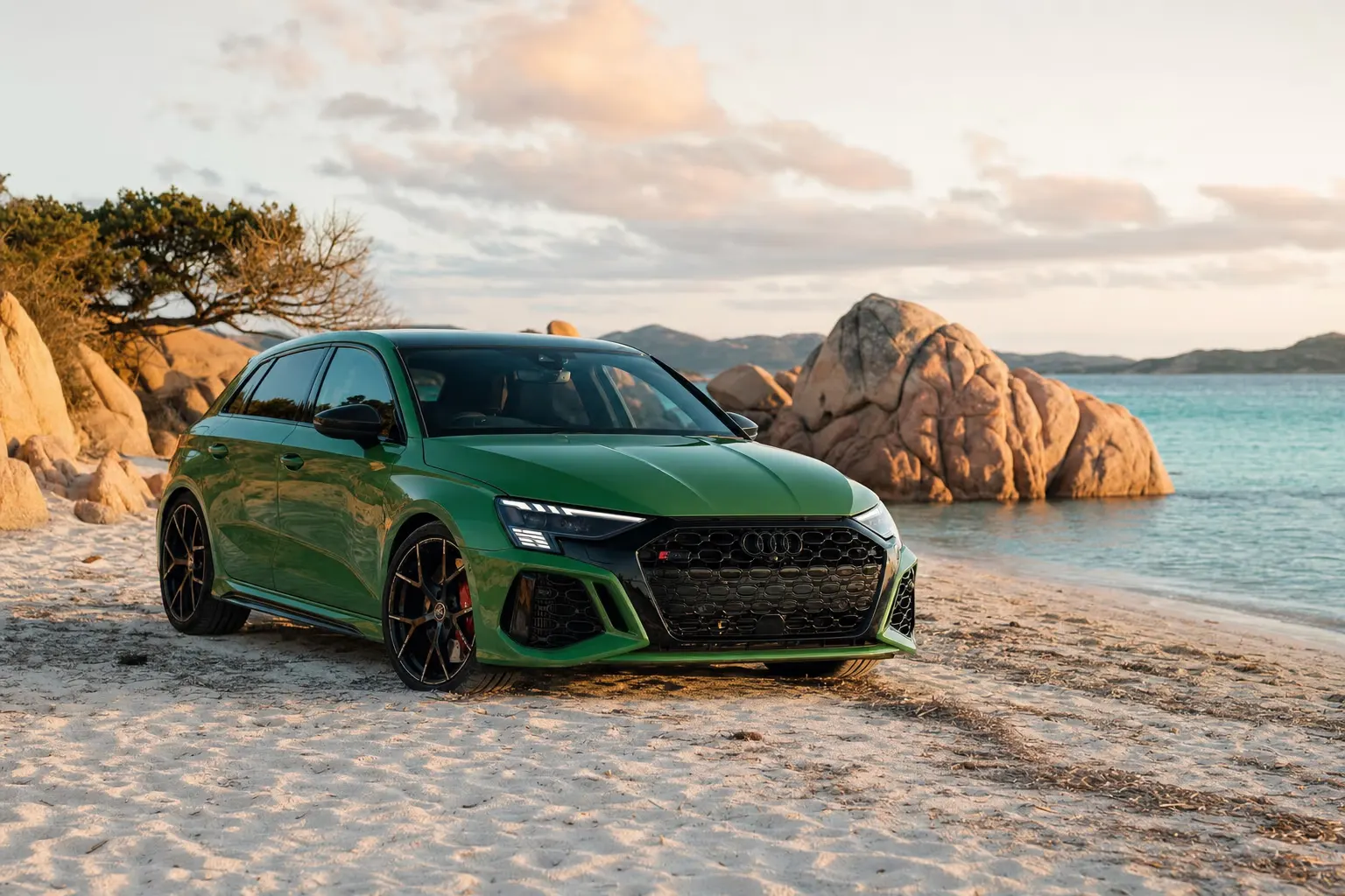 Rent a Audi RS3 Sportback in Sardinia – LSM Car Luxury
