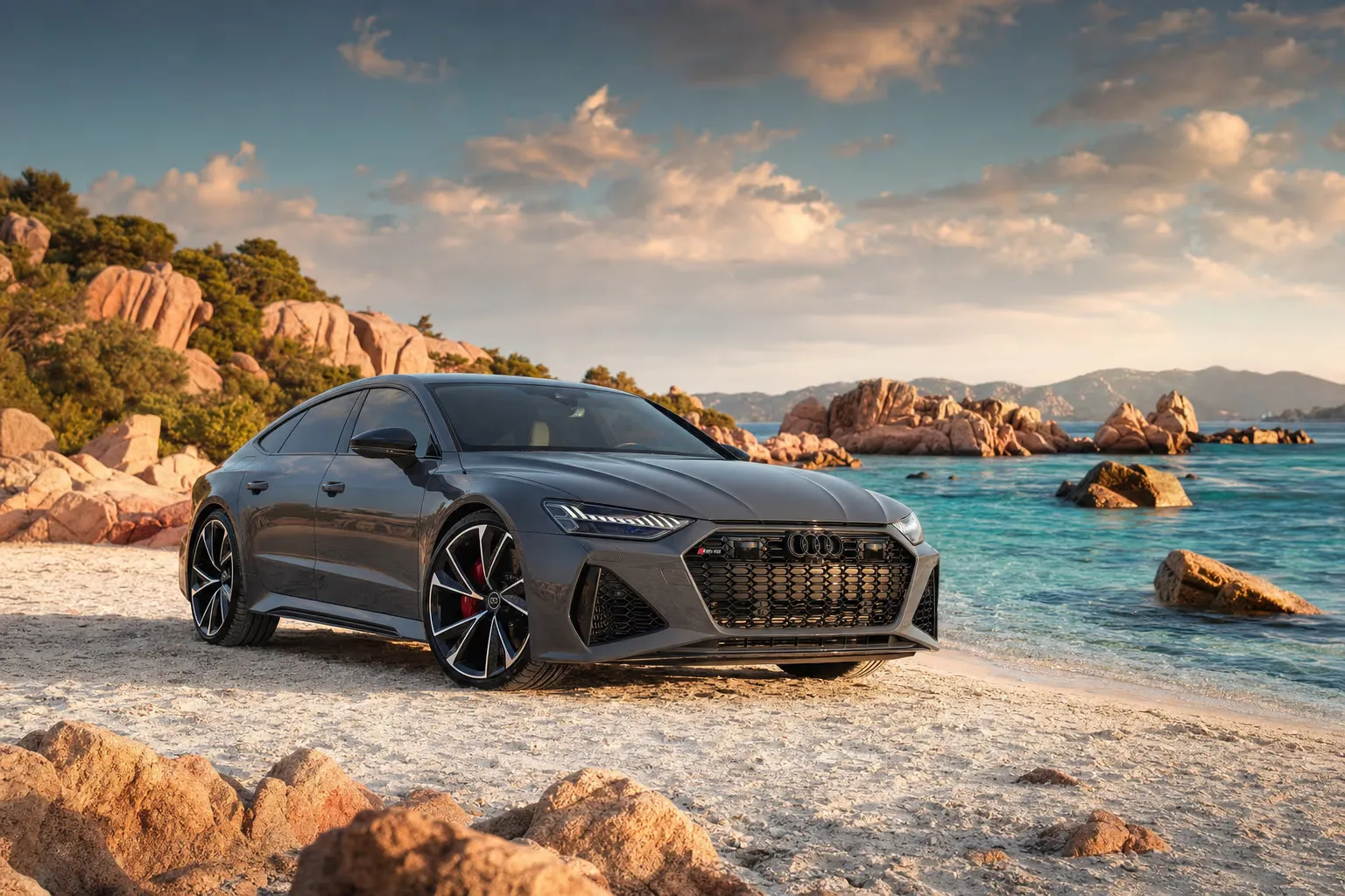 Noleggio Audi RS7 Performance in Sardegna – LSM Car Luxury