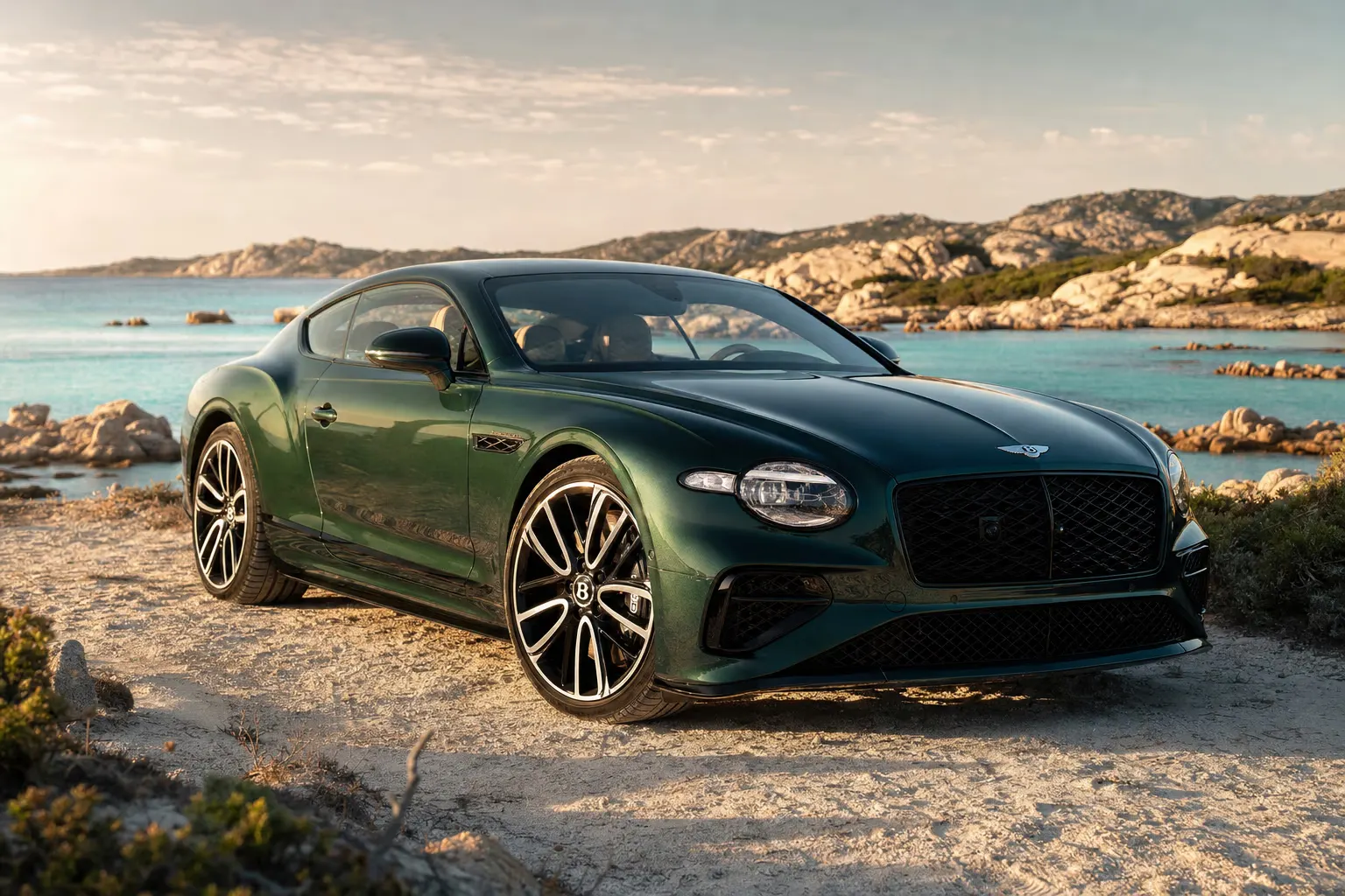 Rent a Bentley Continental GT in Sardinia – LSM Car Luxury