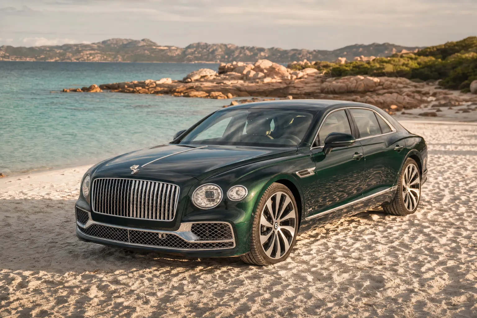Noleggio Bentley Flying Spur in Sardegna – LSM Car Luxury