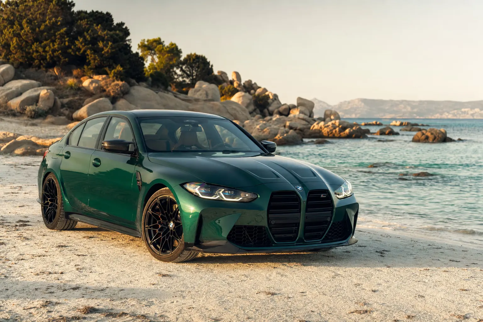 Rent a BMW M3 Competition in Sardinia – LSM Car Luxury