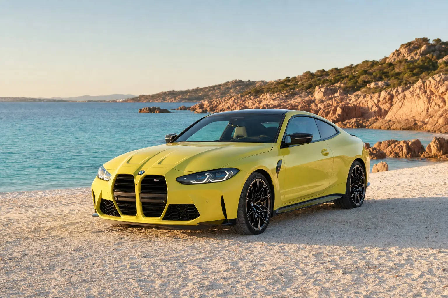 Rent a BMW M4 Competition in Sardinia – LSM Car Luxury