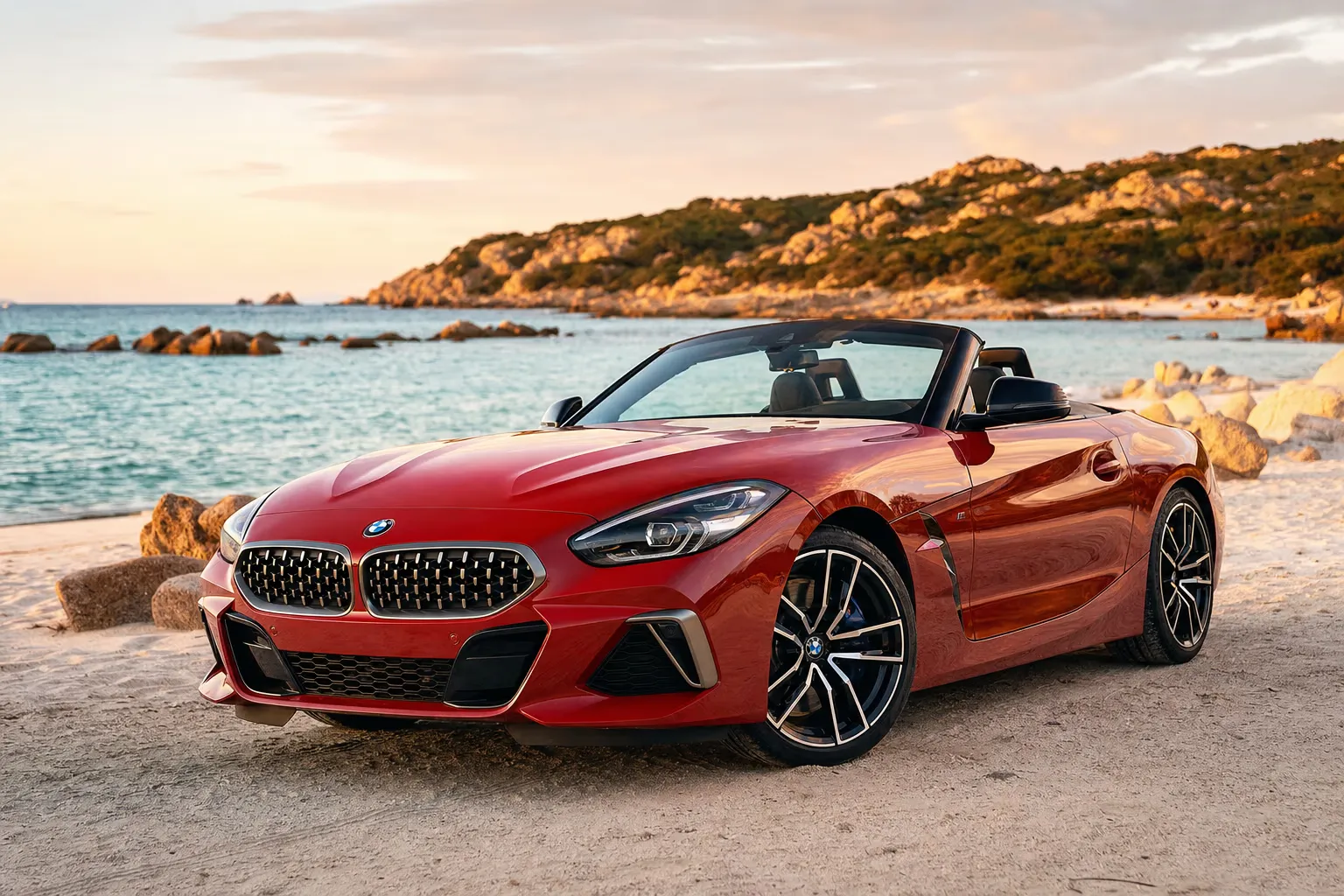 Noleggio BMW Z4 M40i in Sardegna – LSM Car Luxury