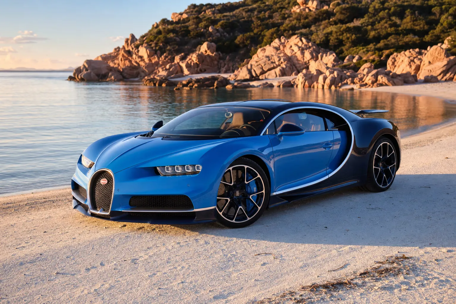 Rent a Bugatti Chiron in Sardinia – LSM Car Luxury