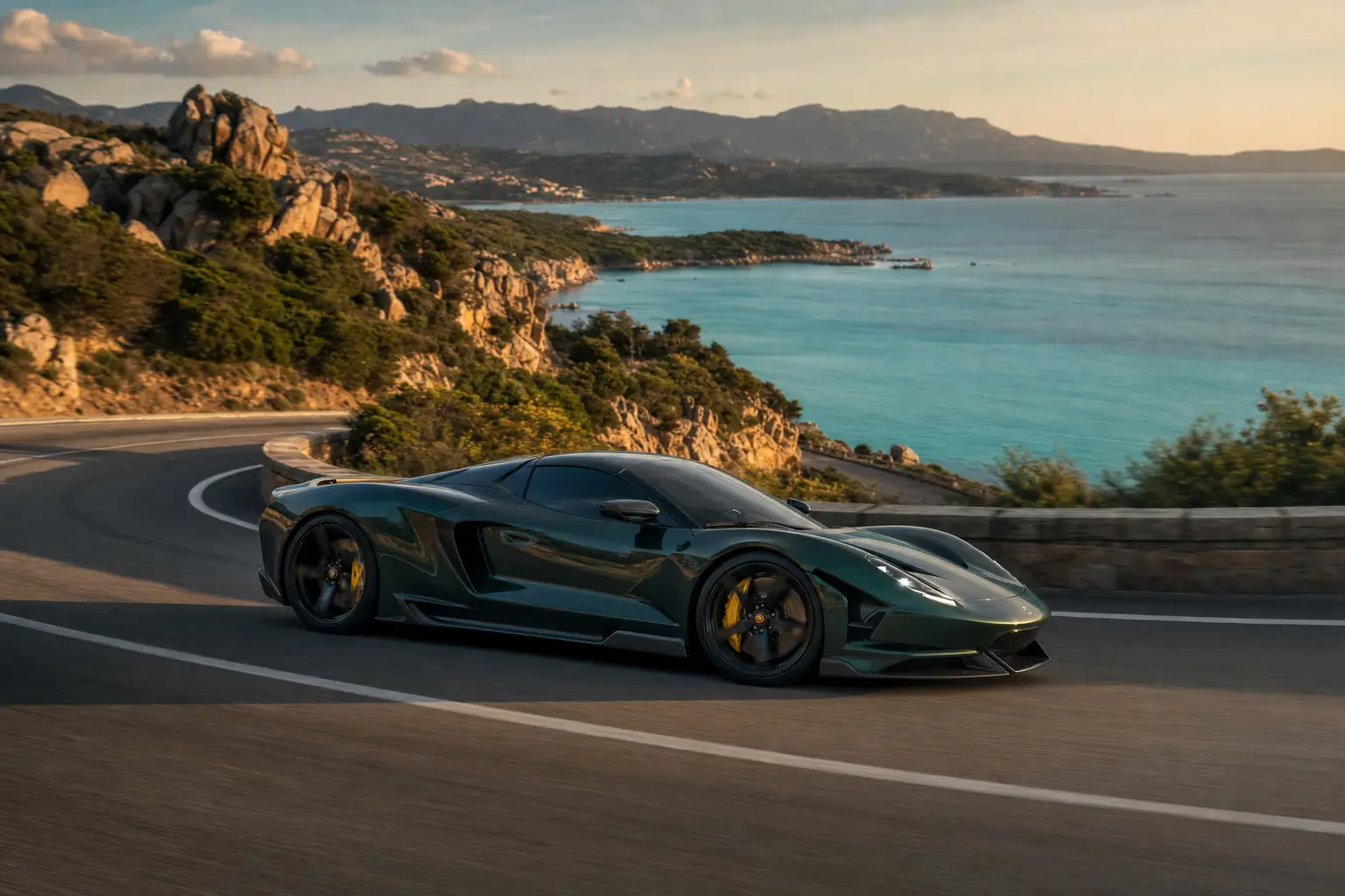Supercars in Sardinia — LSM Car Luxury rental