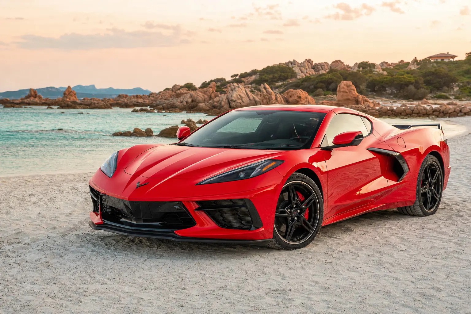 Noleggio Chevrolet Corvette C8 Stingray in Sardegna – LSM Car Luxury