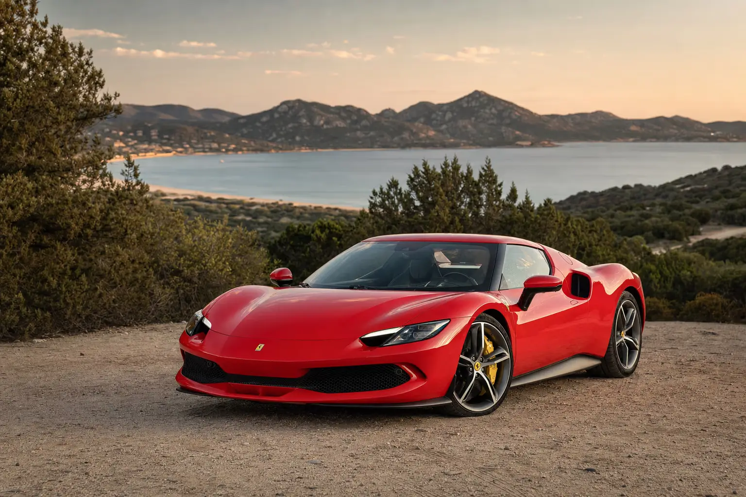 Ferrari in Chia — LSM Car Luxury rental