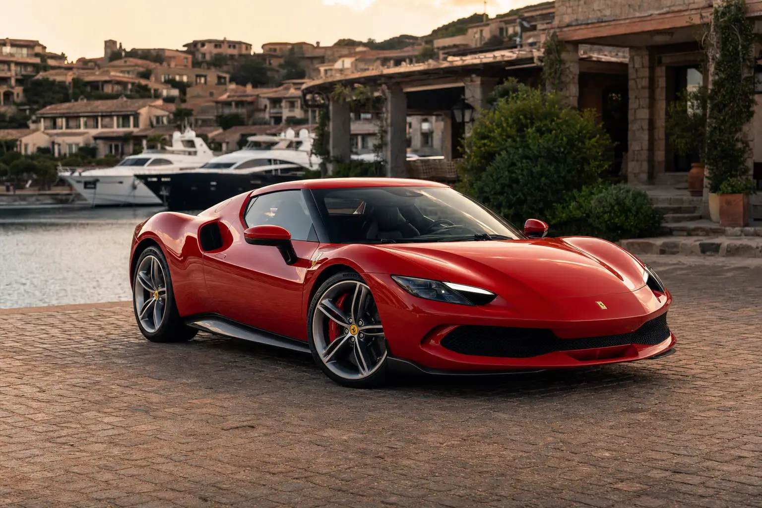 Ferrari a Porto Rotondo — noleggio LSM Car Luxury