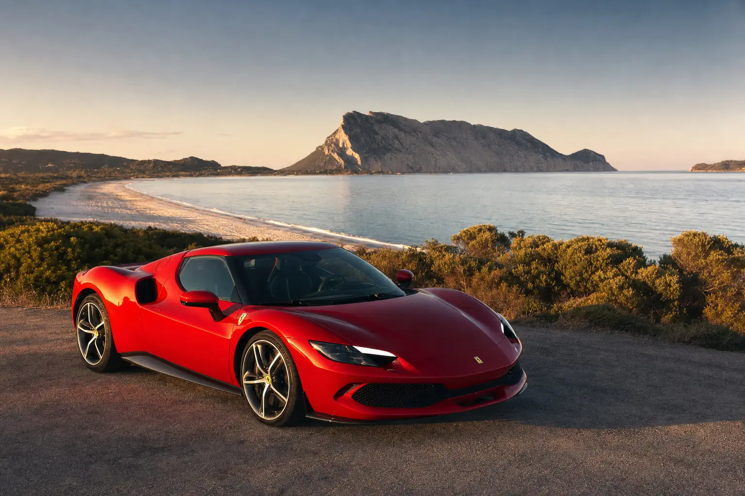 Ferrari in San Teodoro — LSM Car Luxury rental