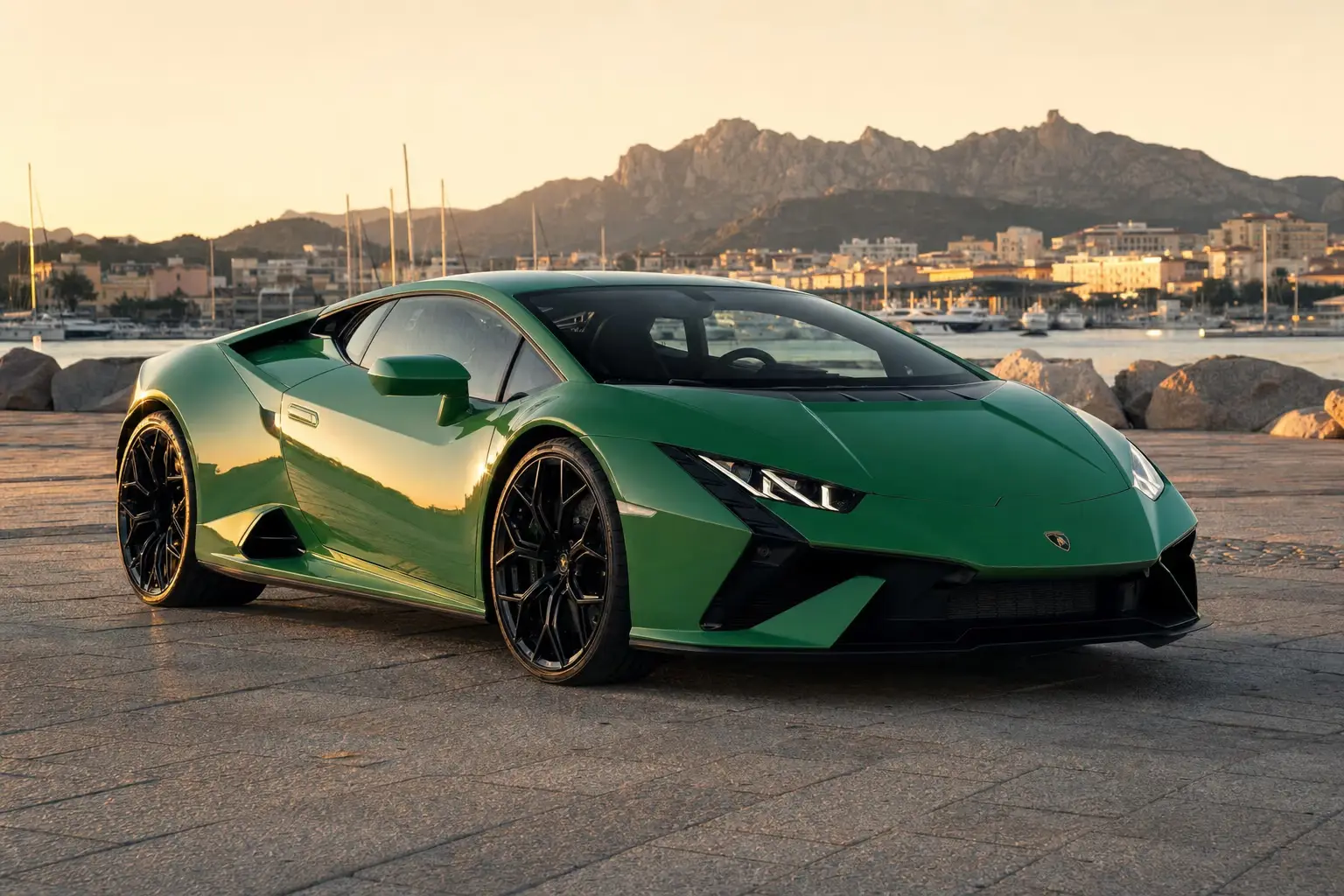 Lamborghini in Olbia — LSM Car Luxury rental
