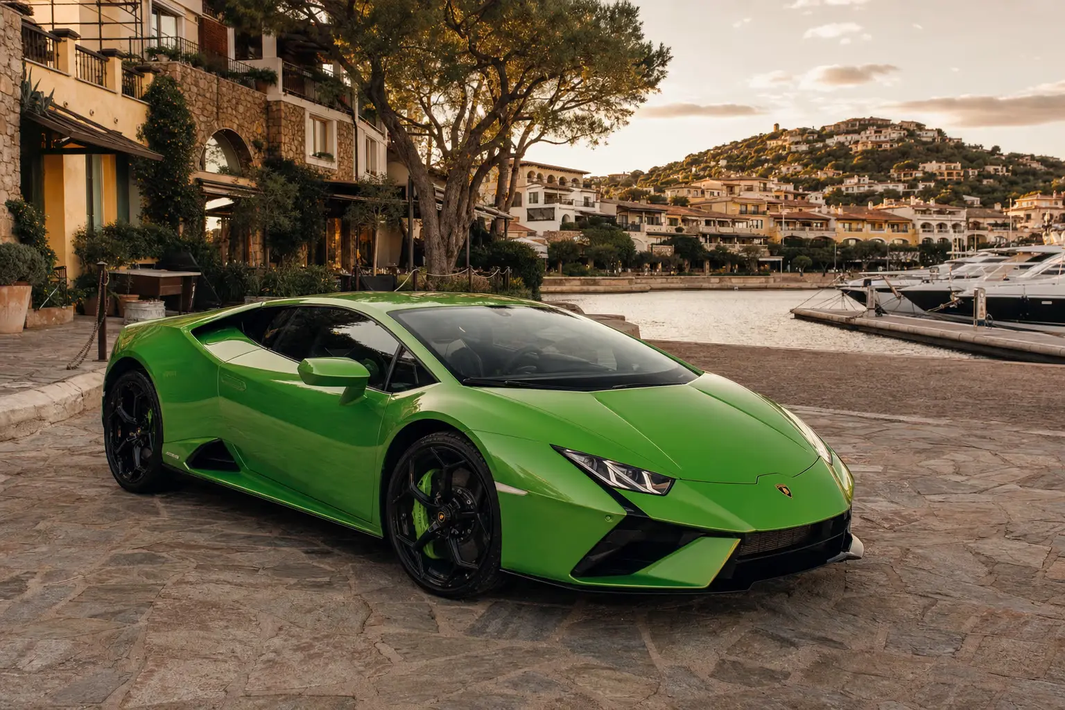 Lamborghini in Porto Rotondo — LSM Car Luxury rental
