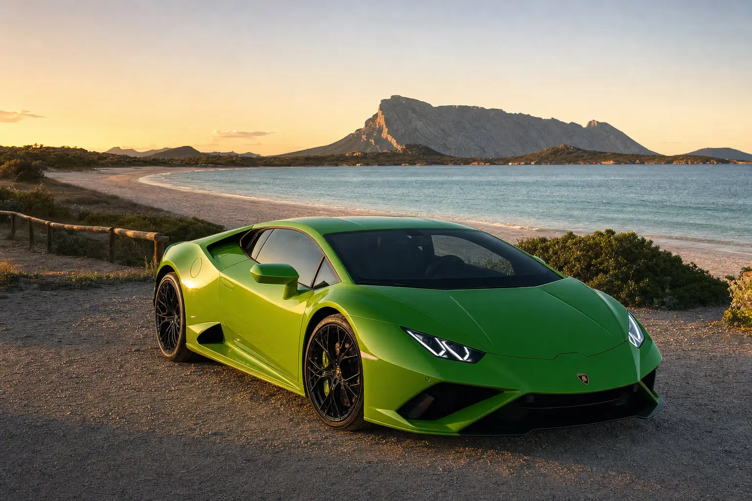 Lamborghini a San Teodoro — noleggio LSM Car Luxury