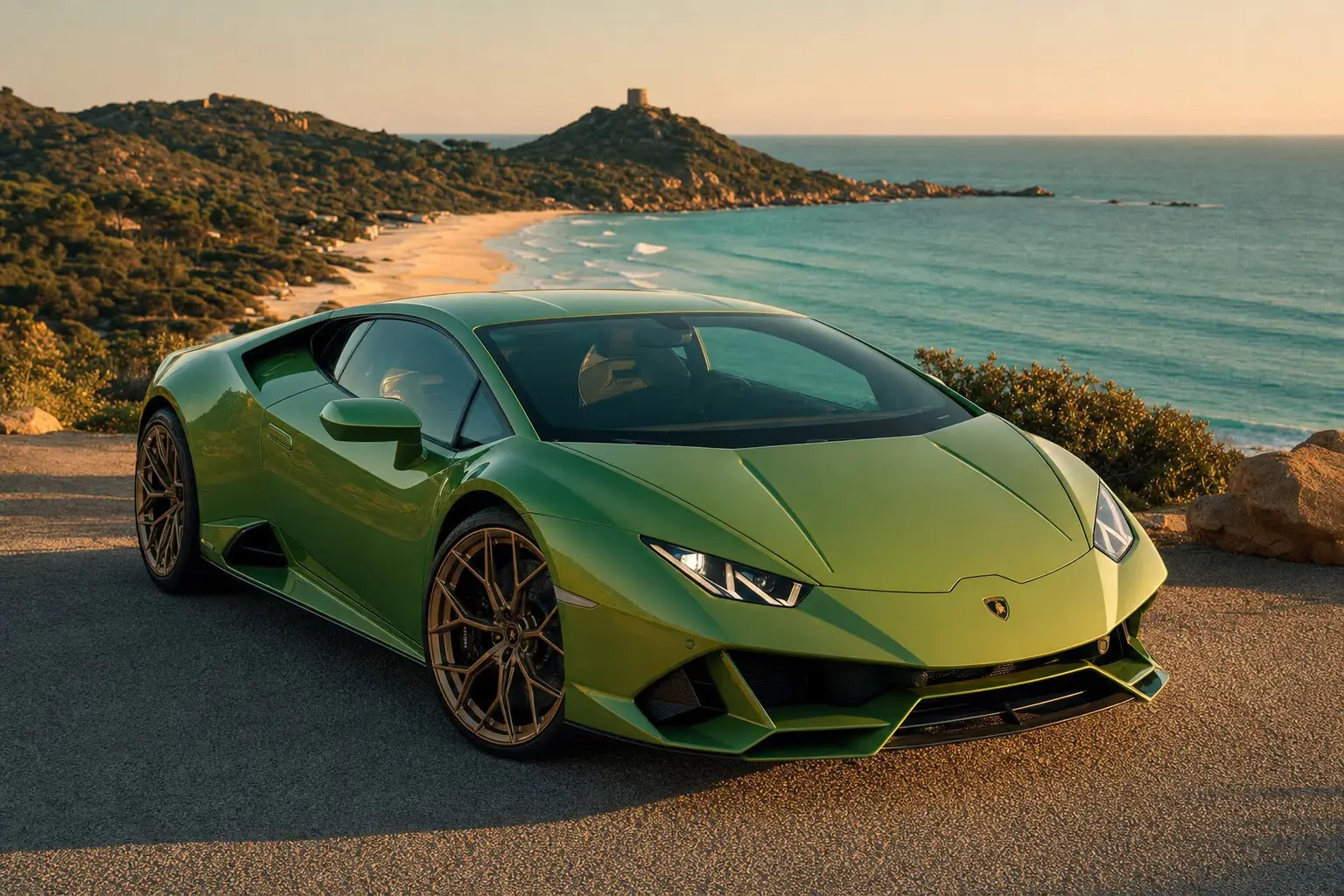 Lamborghini a Villasimius — noleggio LSM Car Luxury