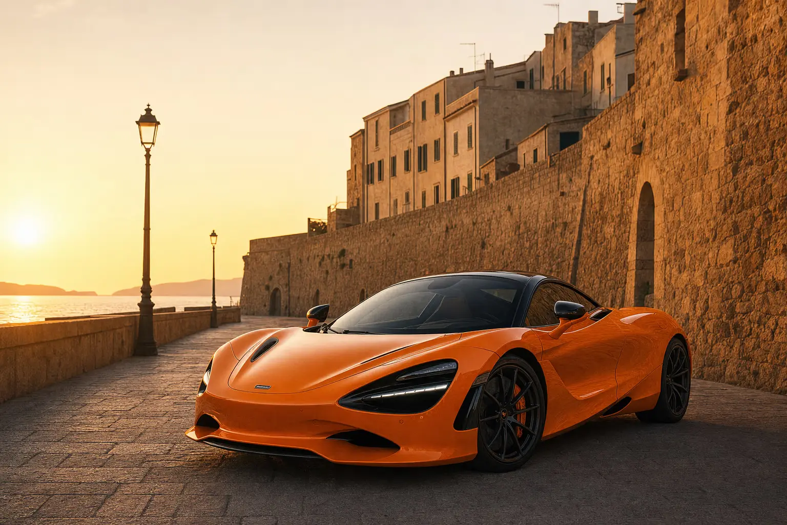 McLaren in Alghero — LSM Car Luxury rental