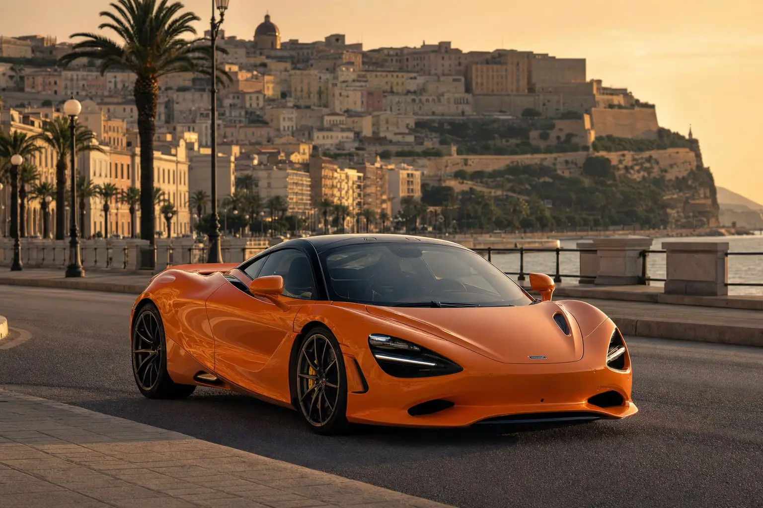 McLaren a Cagliari — noleggio LSM Car Luxury
