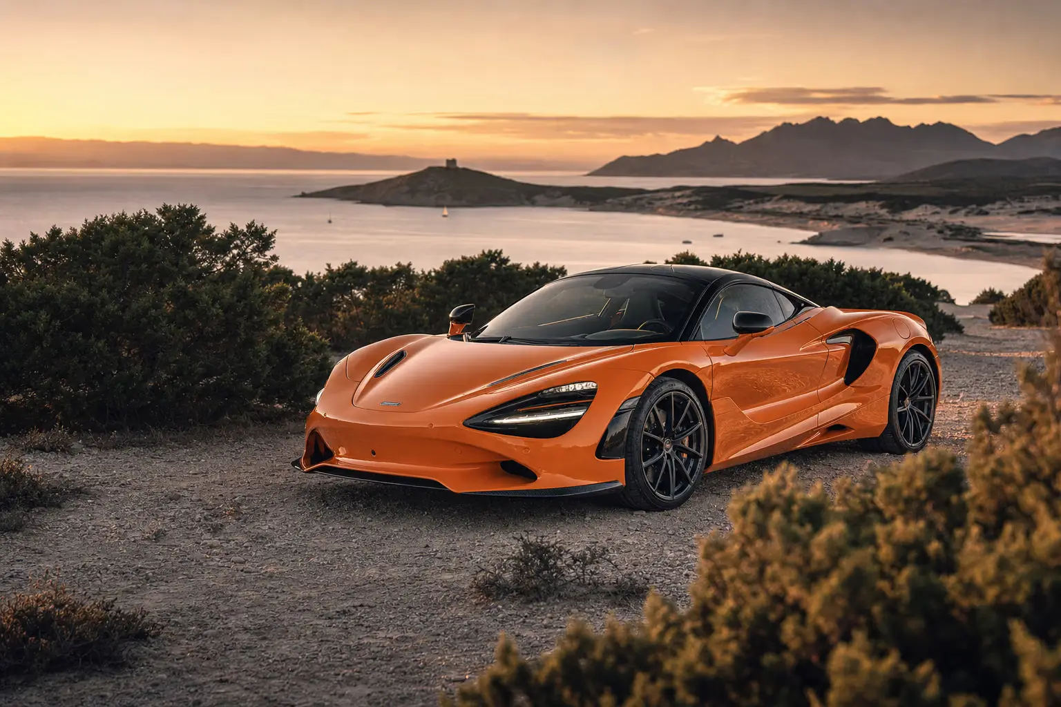 McLaren a Chia — noleggio LSM Car Luxury