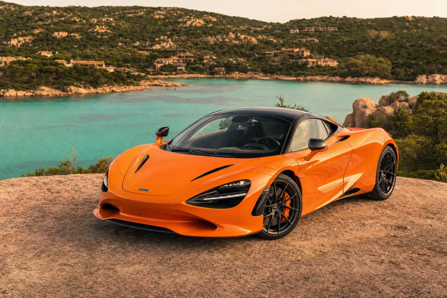 McLaren a Costa Smeralda — noleggio LSM Car Luxury