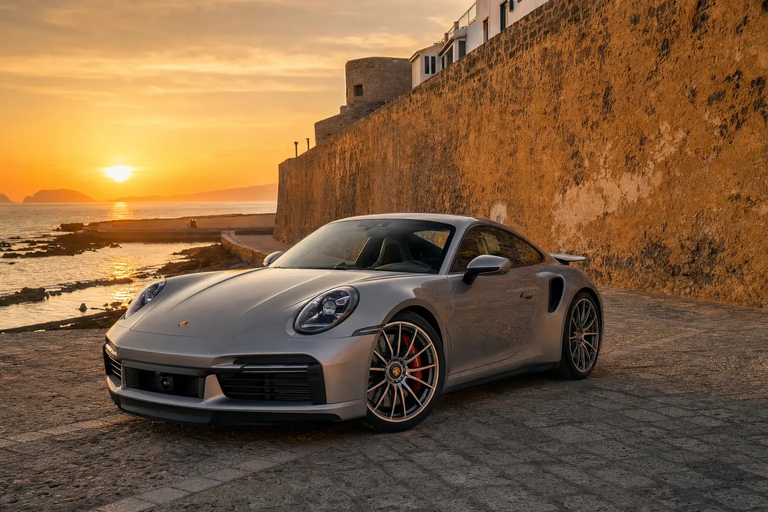 Porsche in Alghero — LSM Car Luxury rental