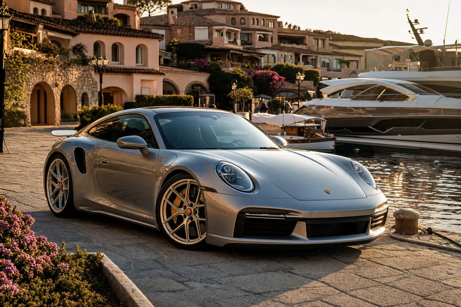 Porsche a Porto Rotondo — noleggio LSM Car Luxury