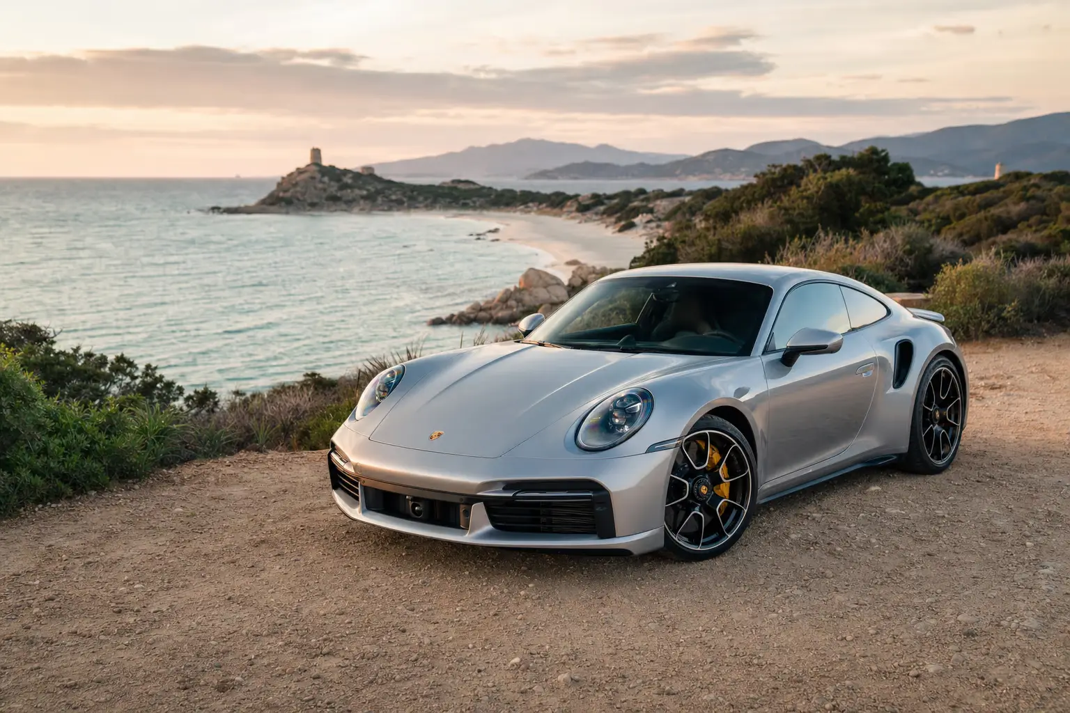 Porsche a Villasimius — noleggio LSM Car Luxury