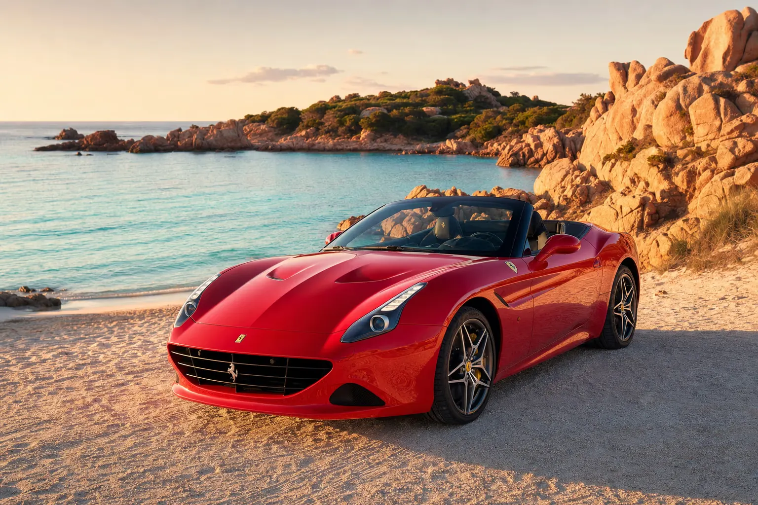 Rent a Ferrari California T in Sardinia – LSM Car Luxury