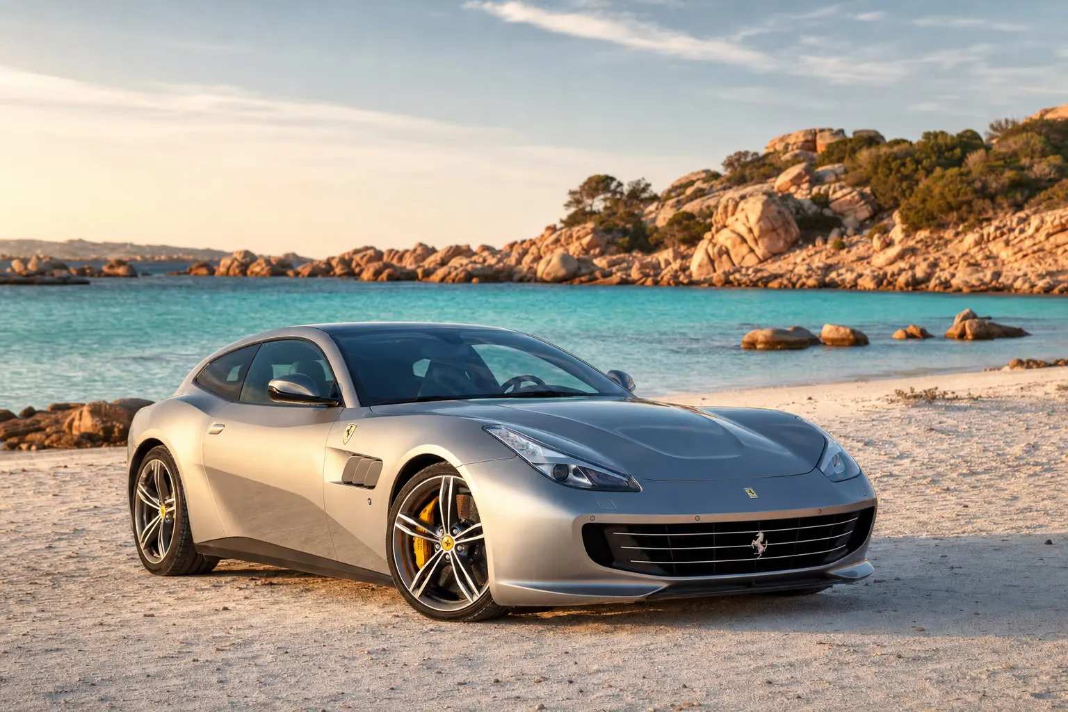 Rent a Ferrari GTC4Lusso in Sardinia – LSM Car Luxury