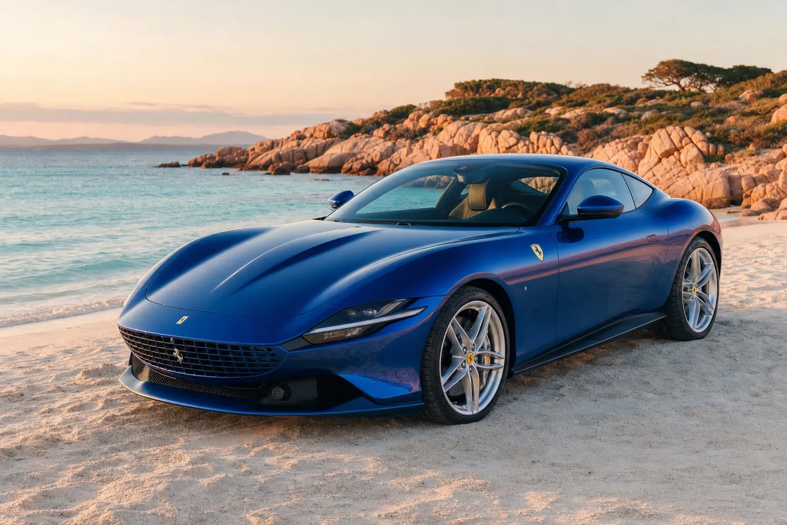Noleggio Ferrari Roma in Sardegna – LSM Car Luxury
