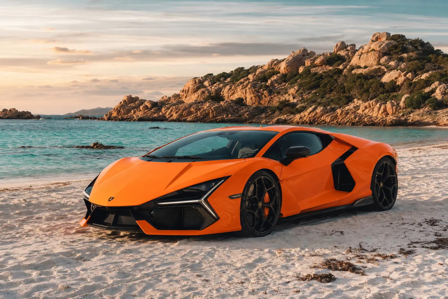 Noleggio Lamborghini Revuelto in Sardegna – LSM Car Luxury