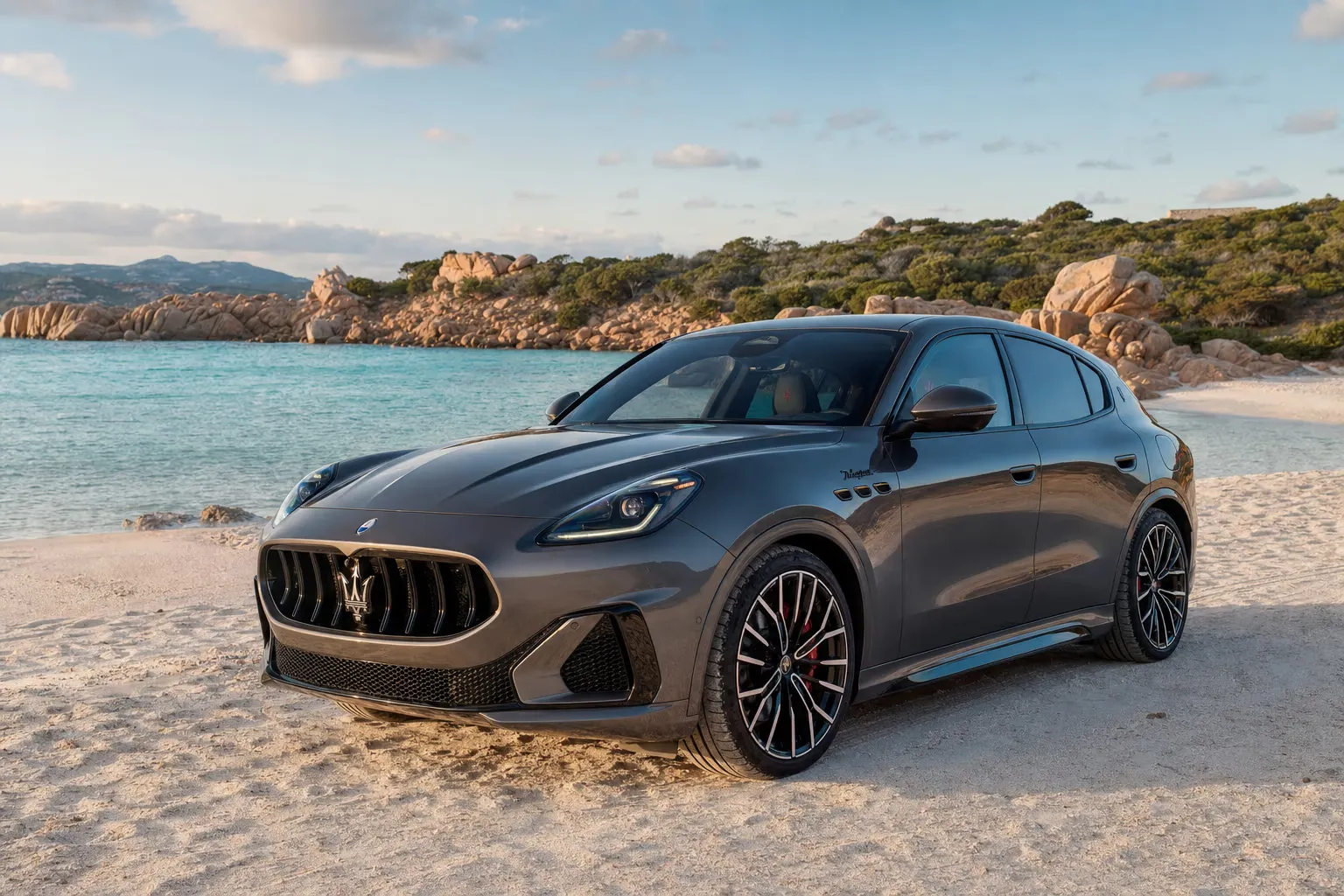 Noleggio Maserati Grecale Trofeo in Sardegna – LSM Car Luxury