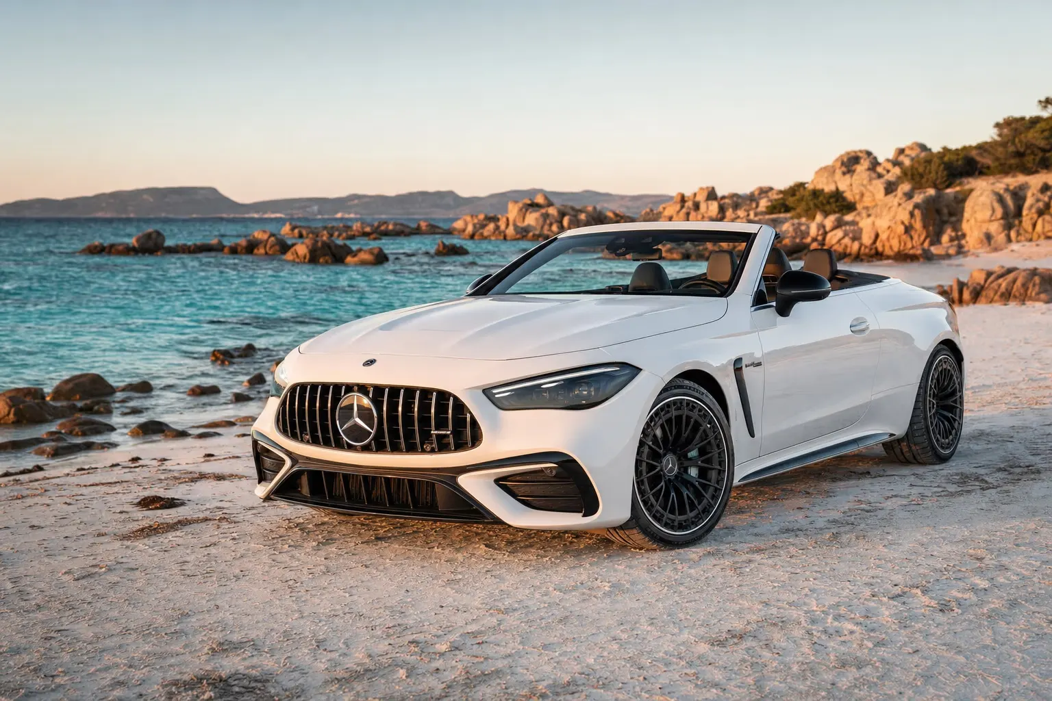 Noleggio Mercedes-AMG CLE 53 Cabriolet in Sardegna – LSM Car Luxury