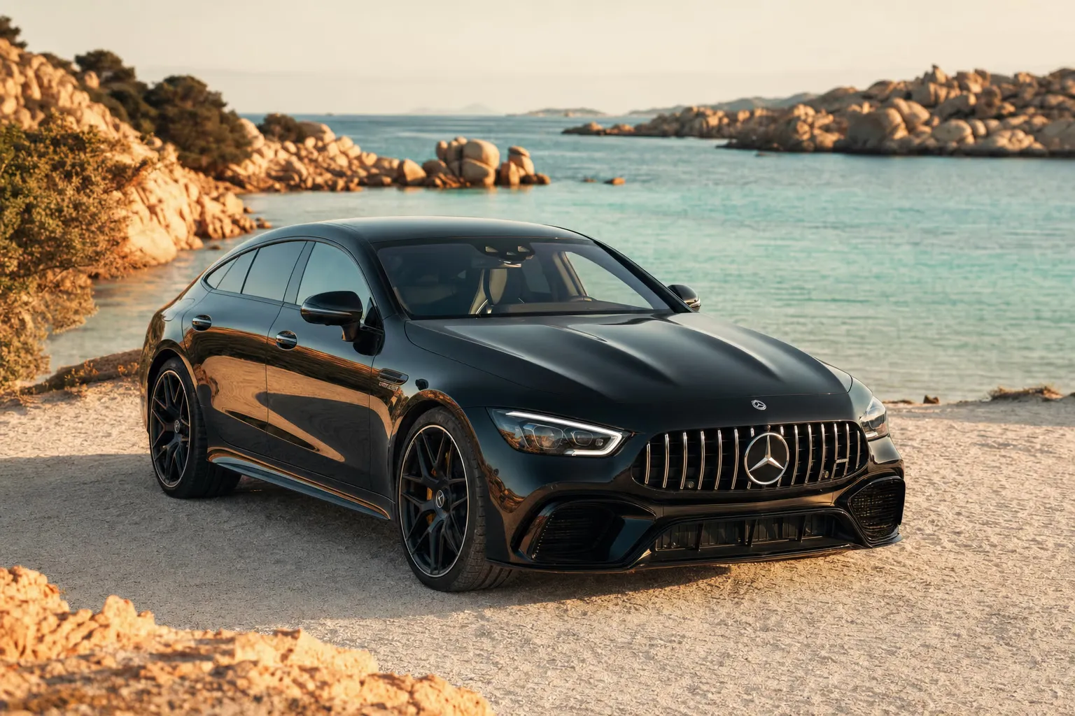 Noleggio Mercedes-AMG AMG GT 4 Porte in Sardegna – LSM Car Luxury