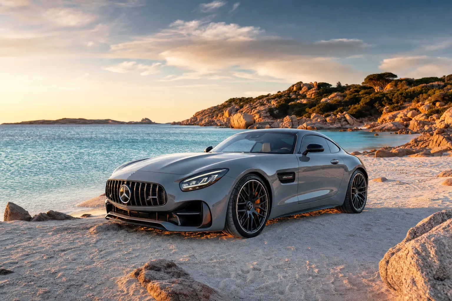 Noleggio Mercedes-AMG AMG GT in Sardegna – LSM Car Luxury