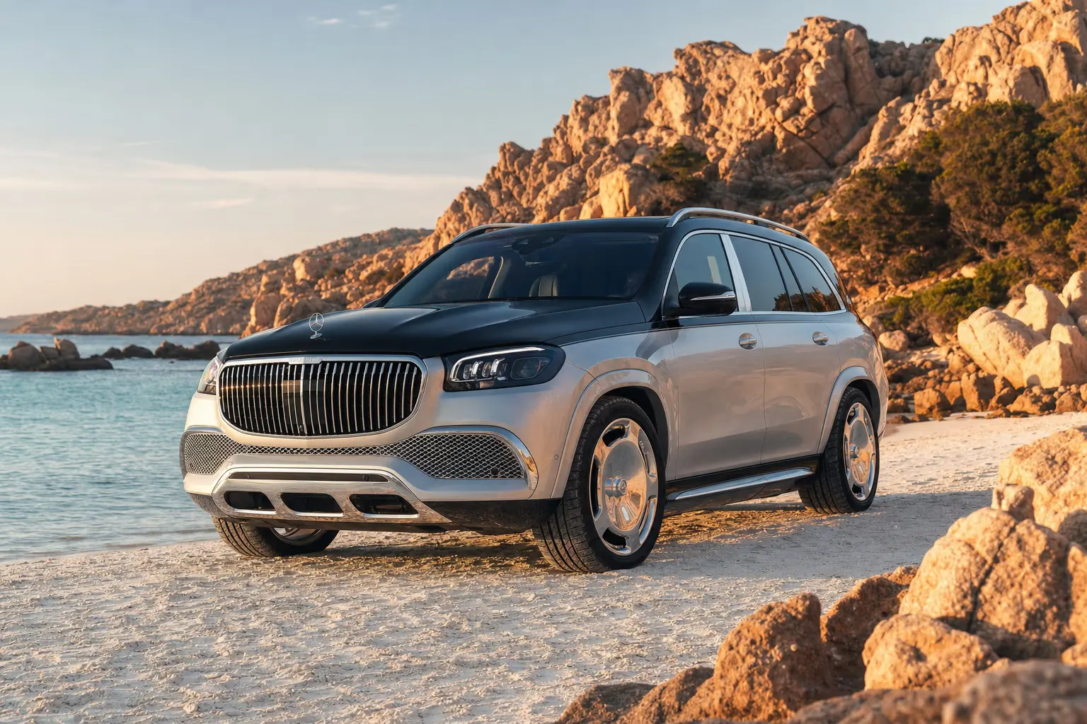 Rent a Mercedes-Maybach Maybach GLS 600 in Sardinia – LSM Car Luxury