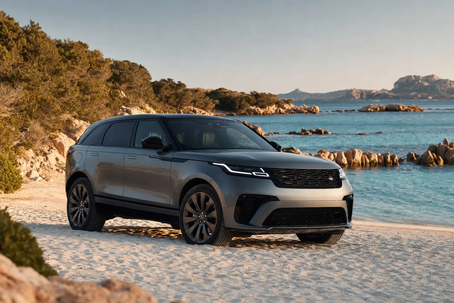 Noleggio Range Rover Range Rover Velar in Sardegna – LSM Car Luxury