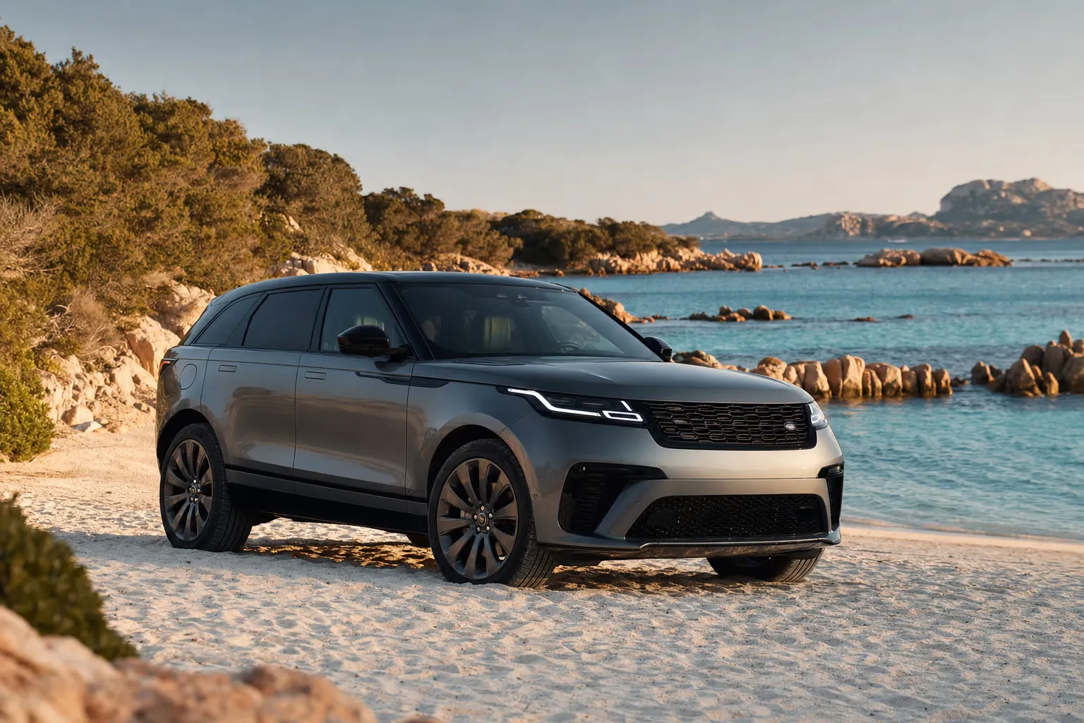 Rent a Range Rover Range Rover Velar in Sardinia – LSM Car Luxury