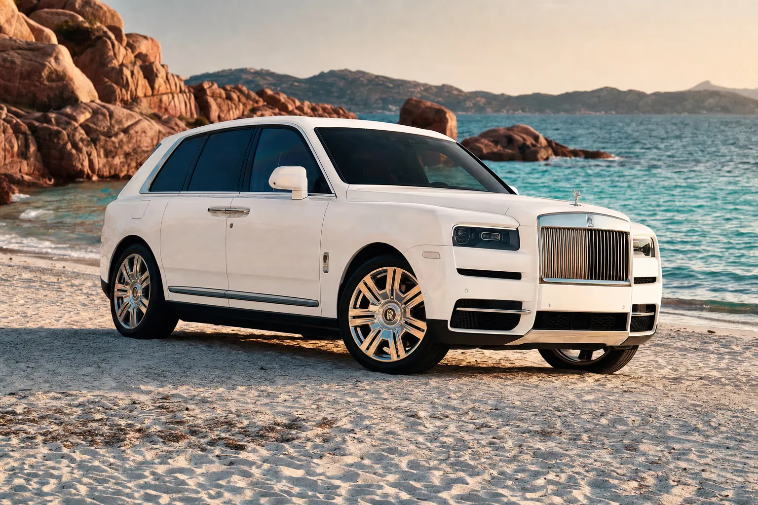 Rent a Rolls-Royce Cullinan in Sardinia – LSM Car Luxury