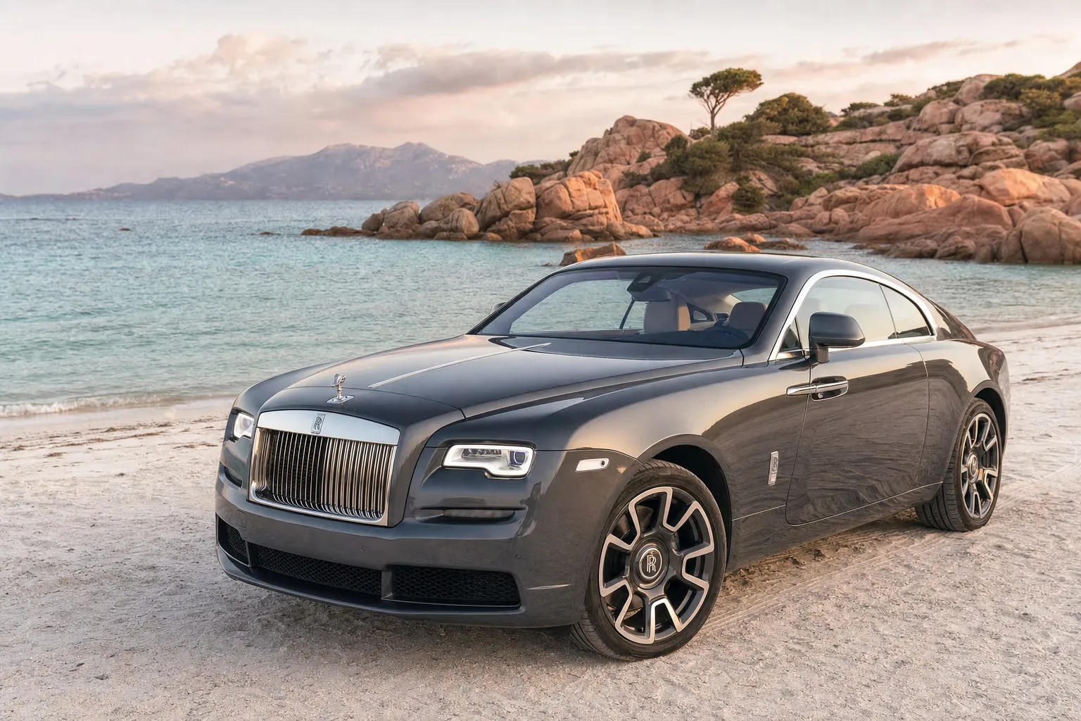 Noleggio Rolls-Royce Wraith in Sardegna – LSM Car Luxury